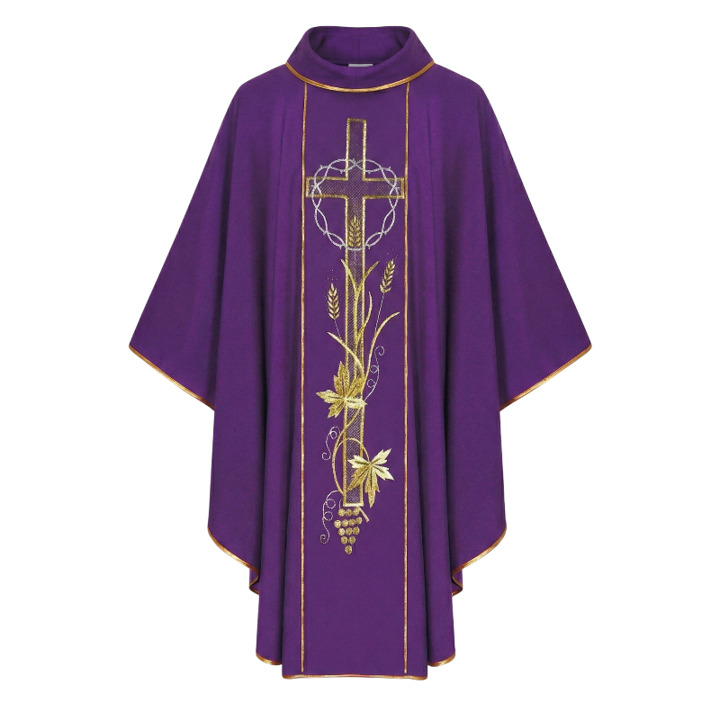 Casulla modelo Cuaresma