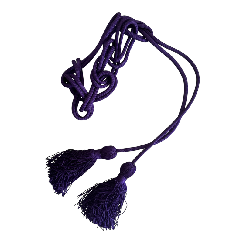 Cíngulo morado sacerdotal