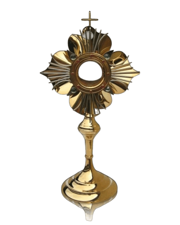 Custodia baño de oro
