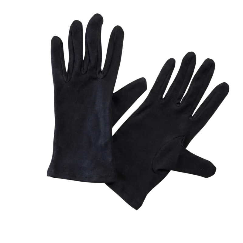 Guantes negros de nazareno algodón