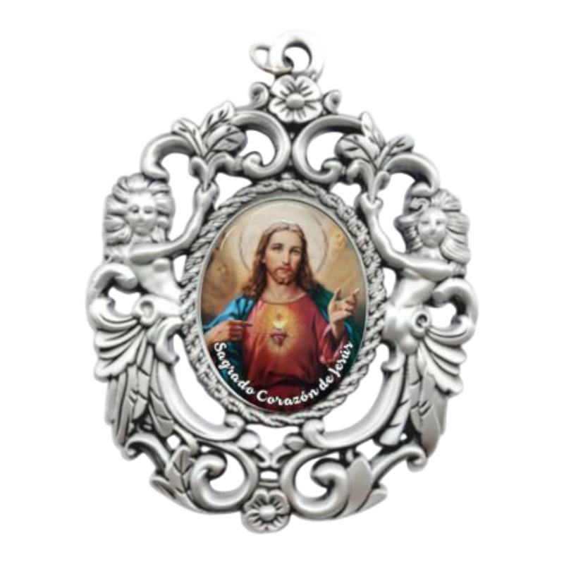 Medalla cofrade modelo ángeles