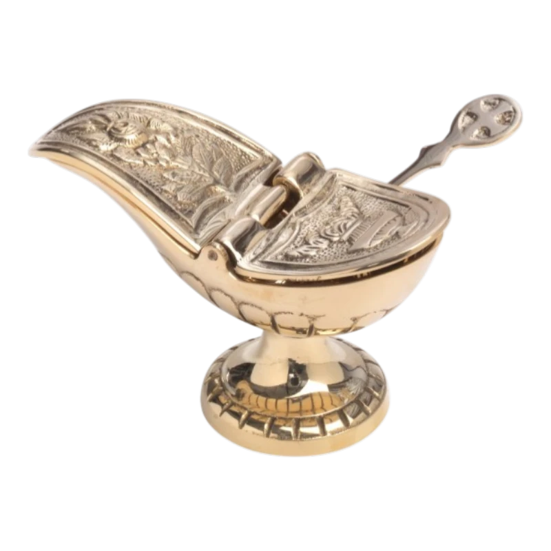 Naveta barroca dorada