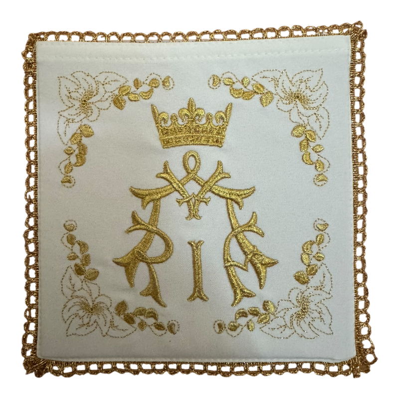 Palia Sacerdotal Mariana dorada