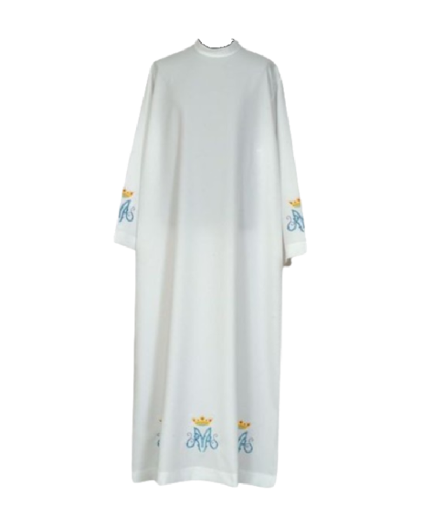Alba Mariana Bordada con Anagrama mariano