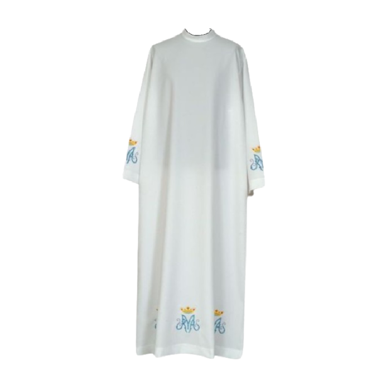 Alba Mariana Bordada con Anagrama mariano