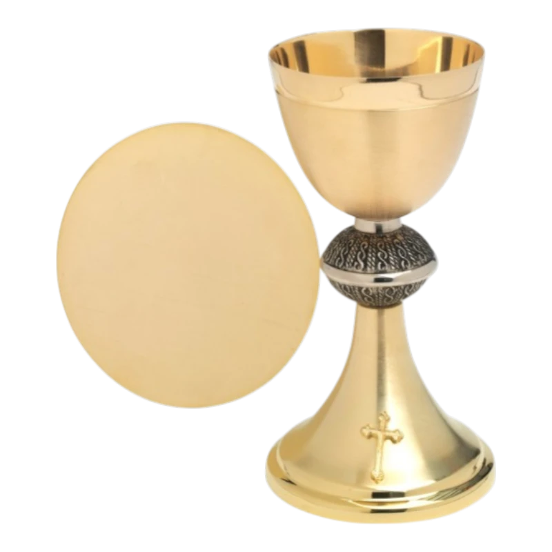 caliz con patena dorado