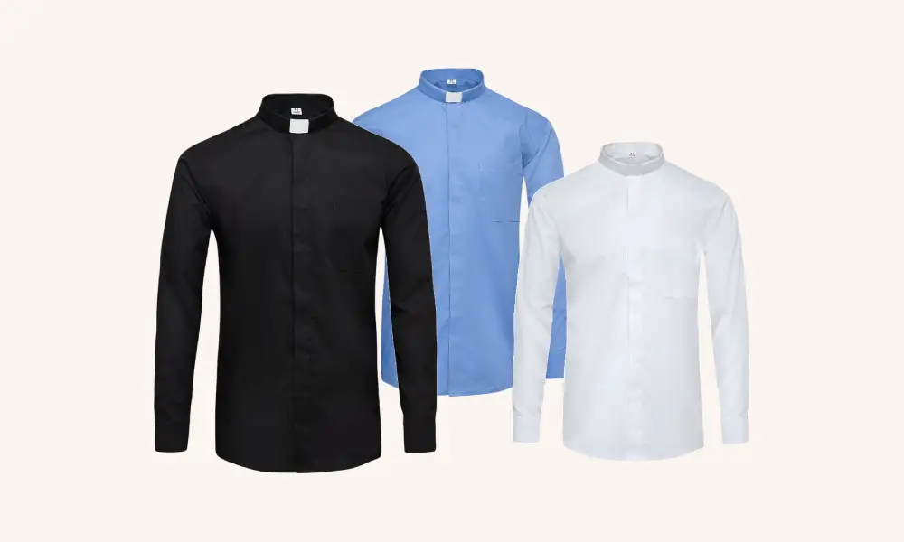 Camisas Sacerdotales - Cuello clergyman