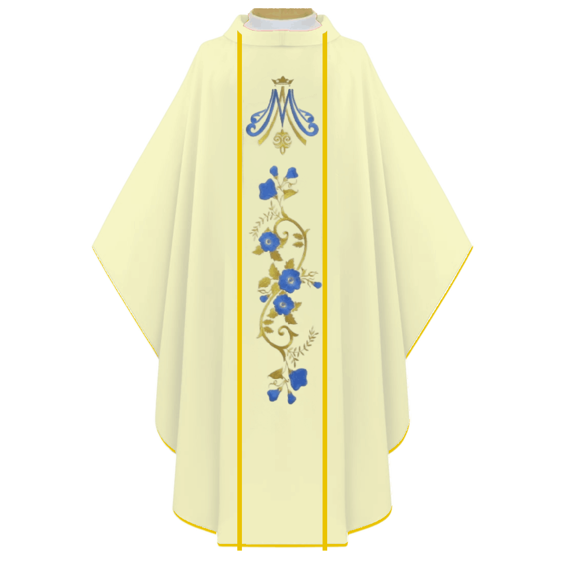 casulla asunción Blanca