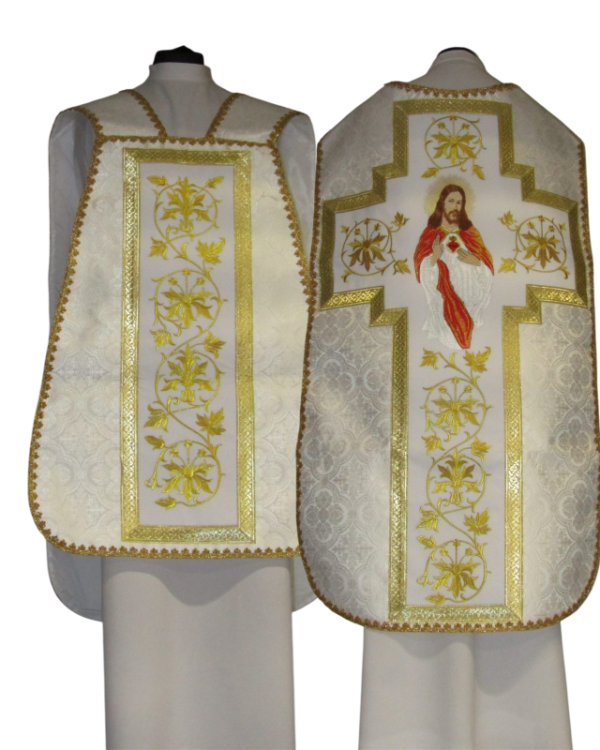 casulla corazón de jesús romana