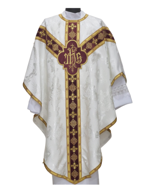 casulla semi gotica jhs