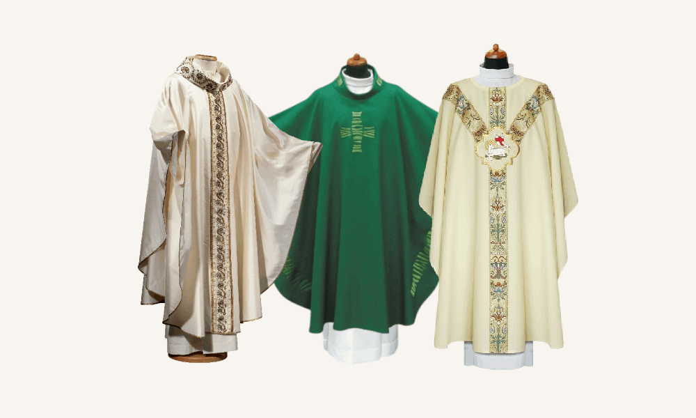 Casullas sacerdotales