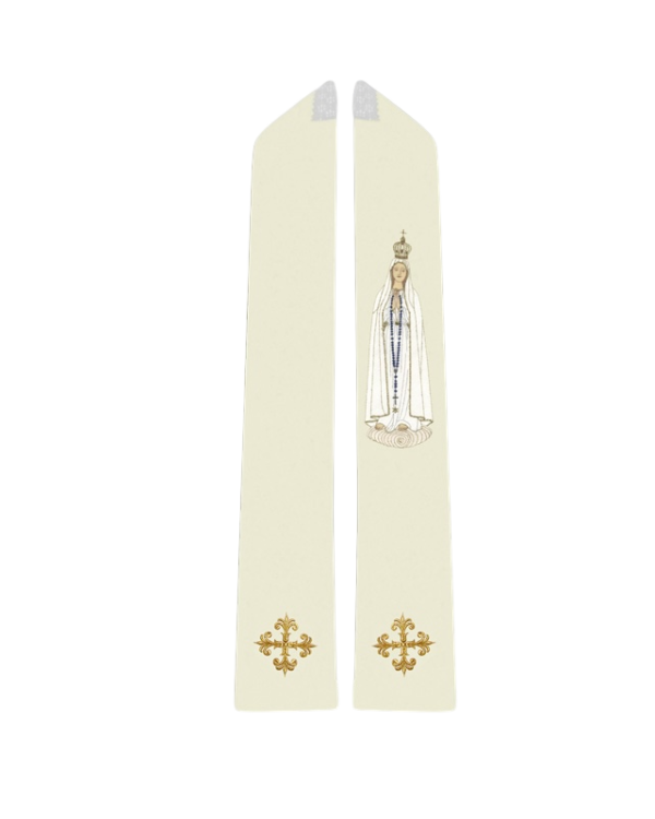 estola virgen de fátima