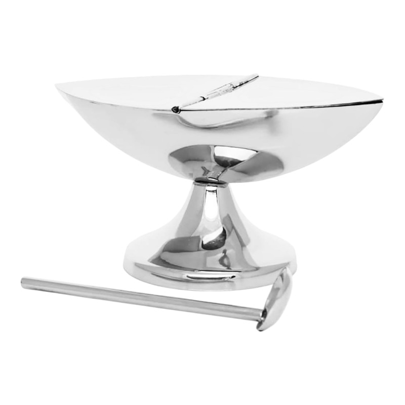 naveta simple plateada