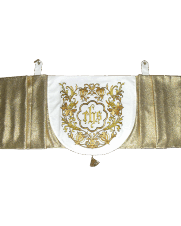 paño de hombros dorado